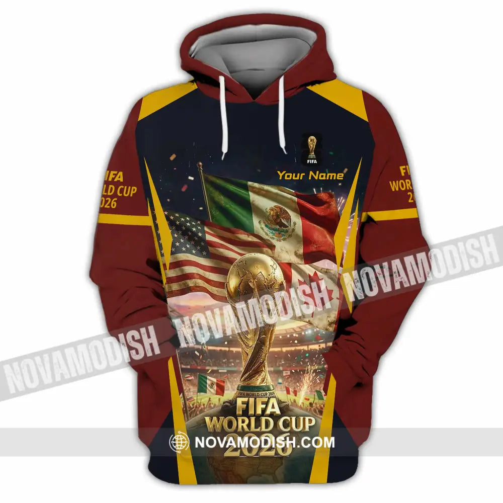 Unisex Shirt - Custom World Cup 2026 3D Shirt Hoodie / S T-shirt