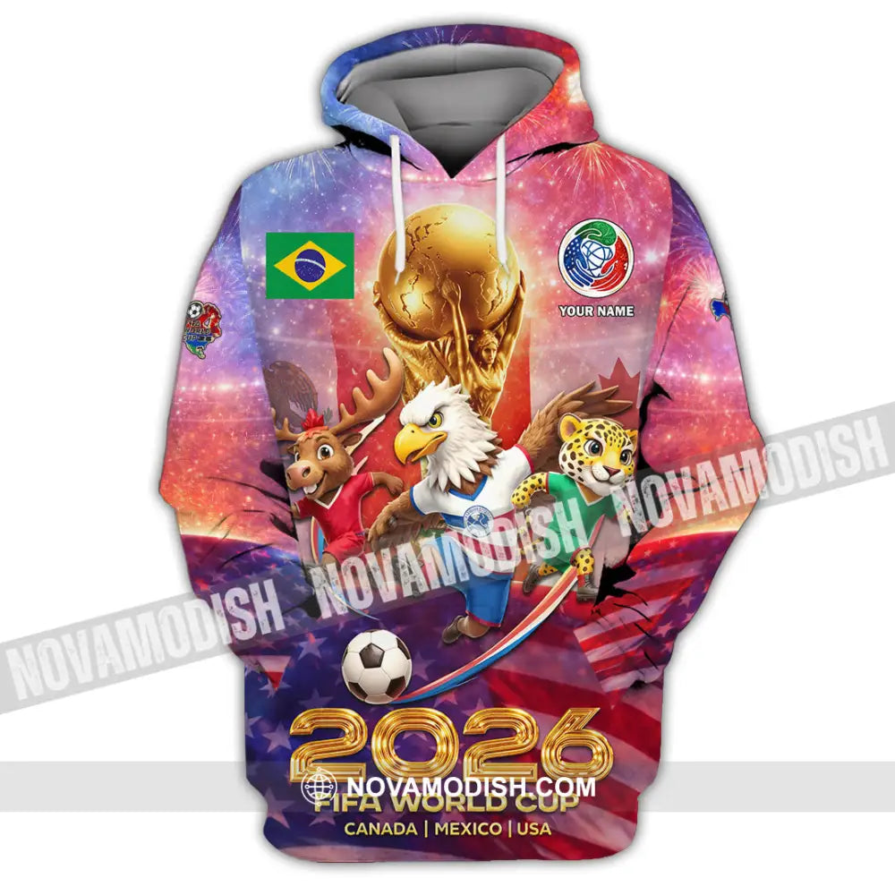 Unisex Shirt - Custom World Cup 2026 3D Shirt Hoodie / S T-shirt