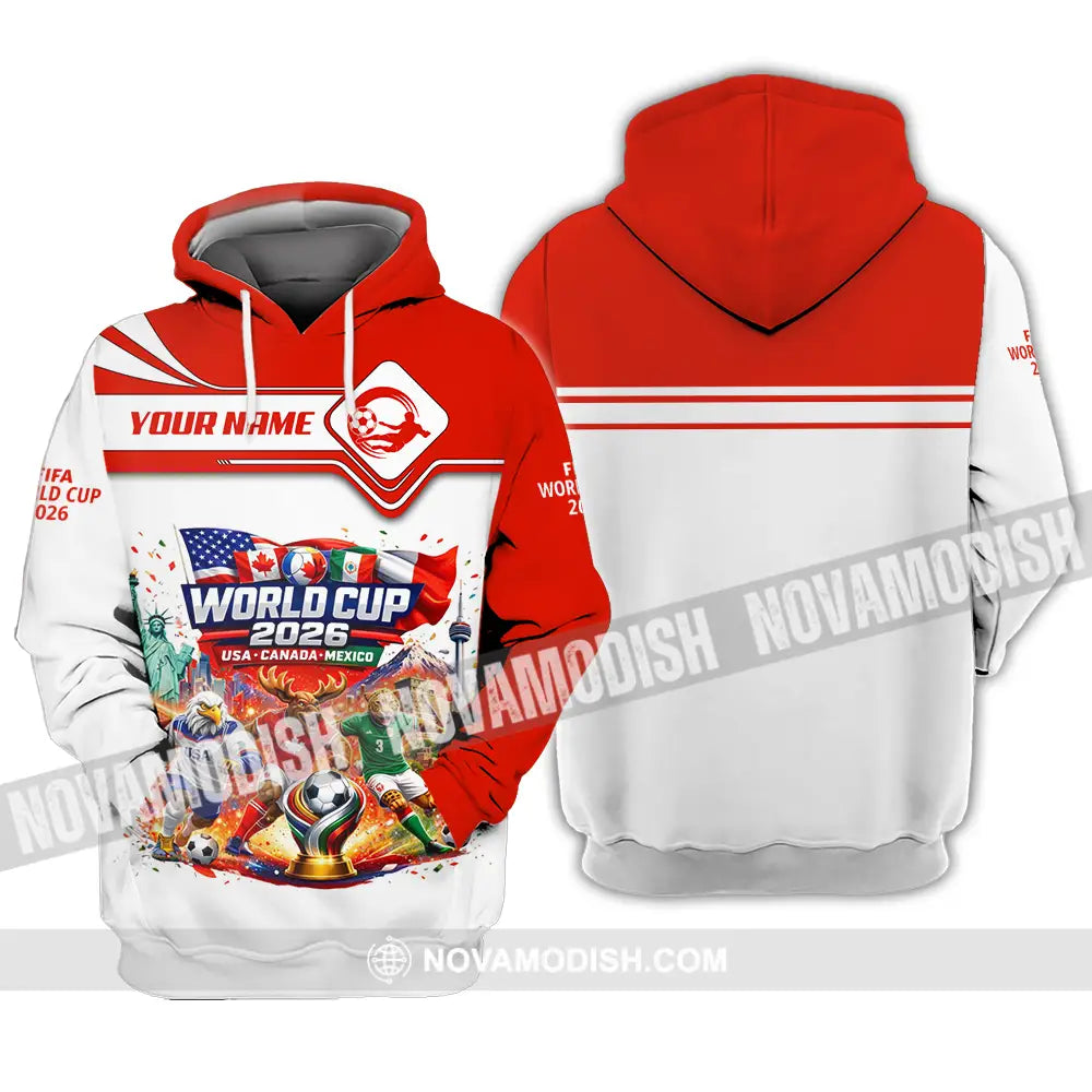 Unisex Shirt - Custom World Cup 2026 3D Shirt Hoodie / S T-shirt