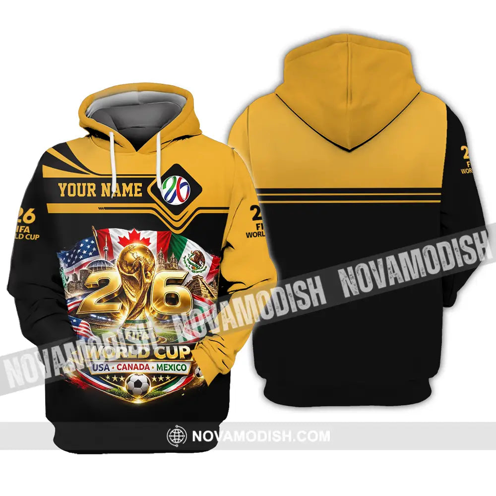 Unisex Shirt - Custom World Cup 2026 3D Shirt - Hoodie / S - T-shirt