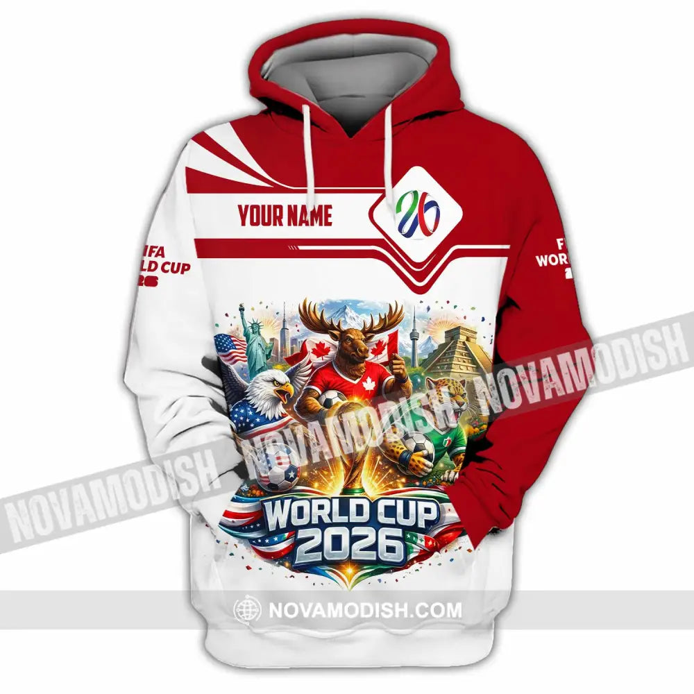 Unisex Shirt - Custom World Cup 2026 3D Shirt Hoodie / S T-shirt