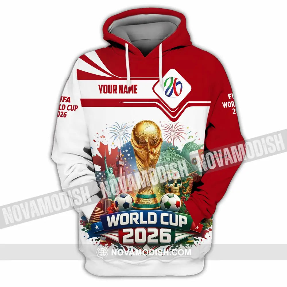 Unisex Shirt - Custom World Cup 2026 3D Shirt Hoodie / S T-shirt