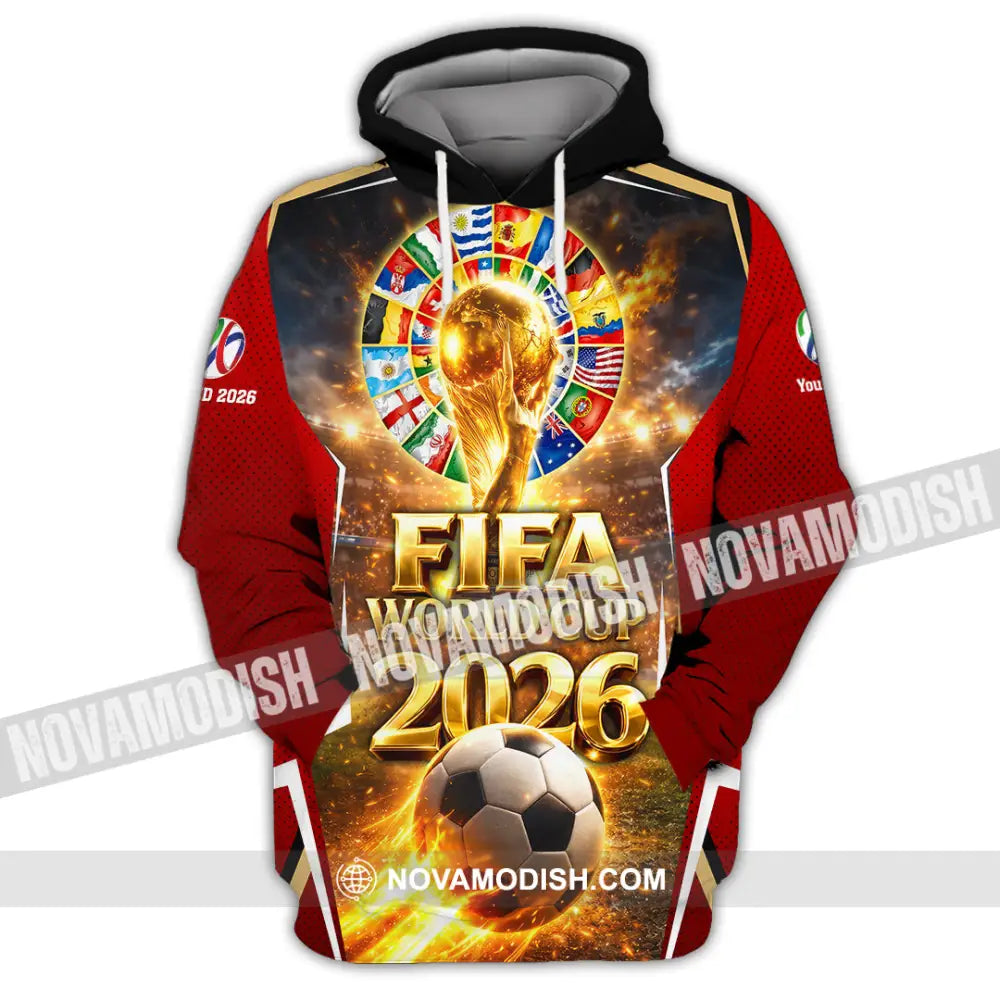 Unisex Shirt - Custom World Cup 2026 3D Shirt - Hoodie / S - T-shirt