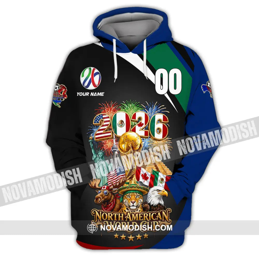 Unisex Shirt - Custom World Cup 2026 3D Shirt - Hoodie / S - T-shirt