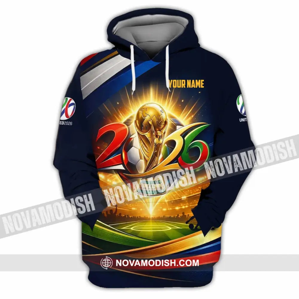 Unisex Shirt - Custom World Cup 2026 3D Shirt - Hoodie / S - T-shirt