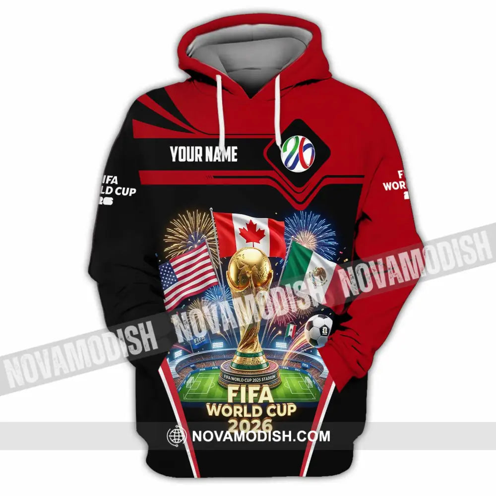 Unisex Shirt - Custom World Cup 2026 3D Shirt Hoodie / S T-shirt