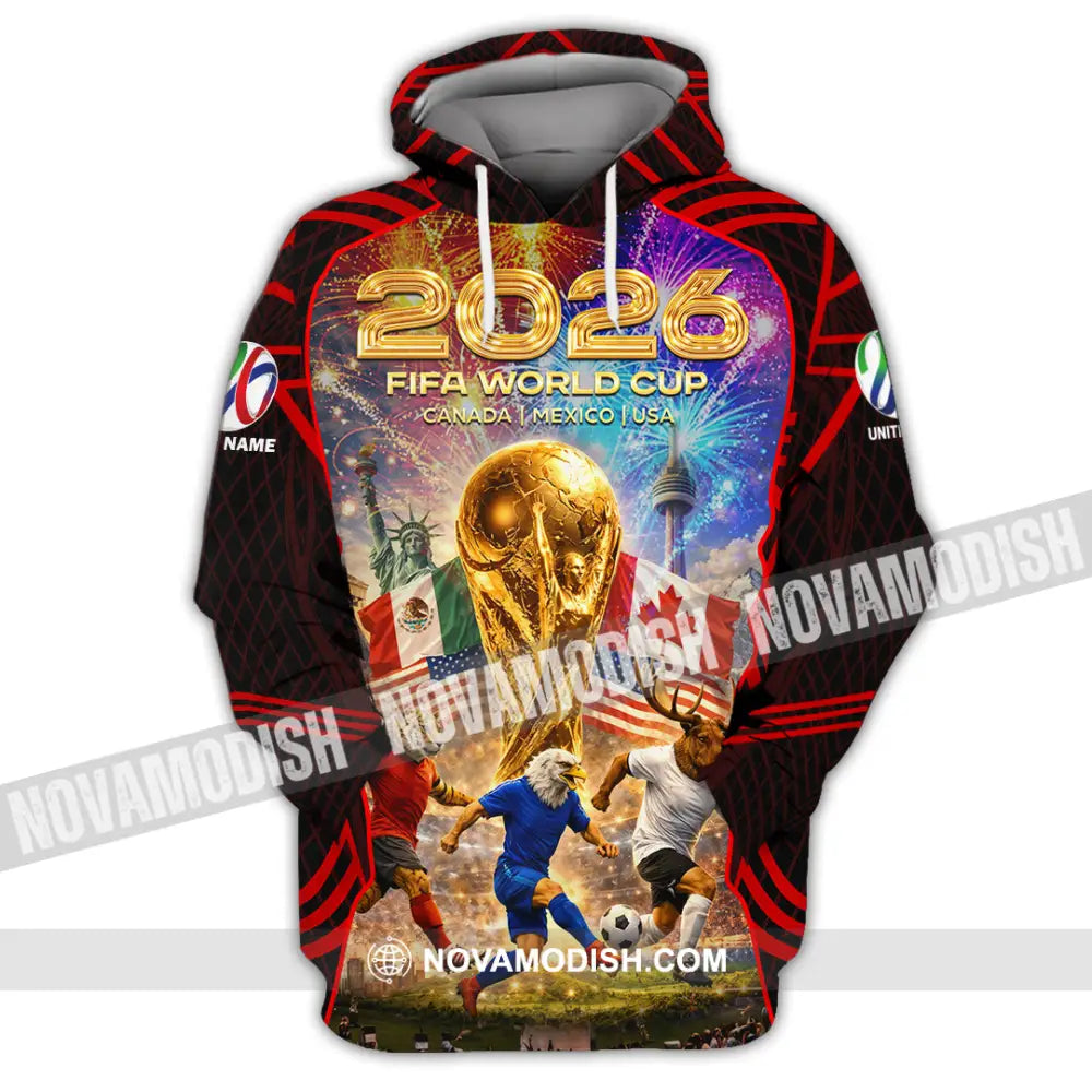 Unisex Shirt - Custom World Cup 2026 3D Shirt Hoodie / S T-shirt