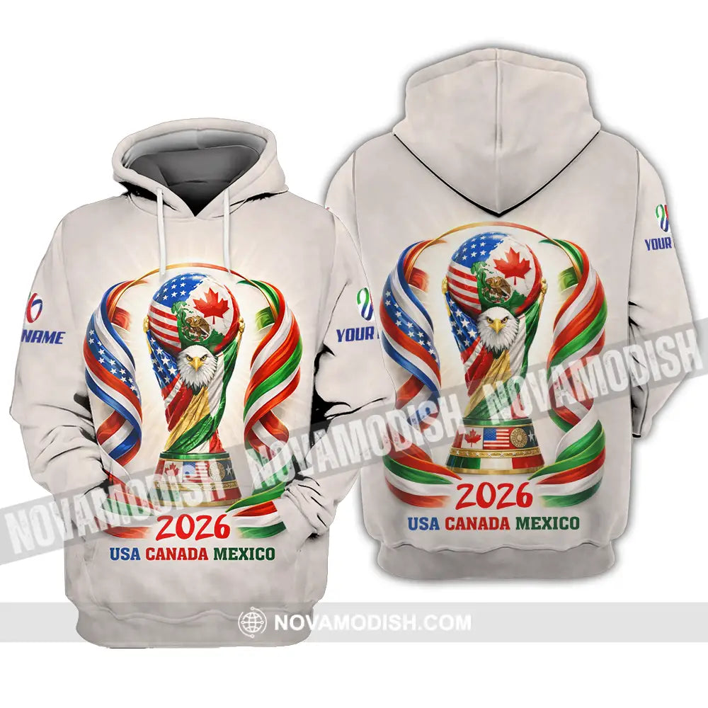 Unisex Shirt - Custom World Cup 2026 3D Shirt Hoodie / S T-shirt