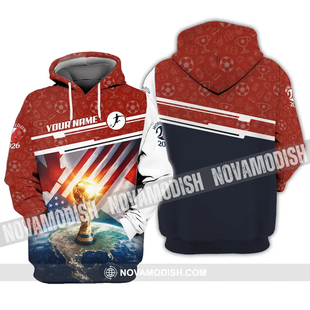 Unisex Shirt - Custom World Cup 2026 3D Shirt Hoodie / S T-shirt