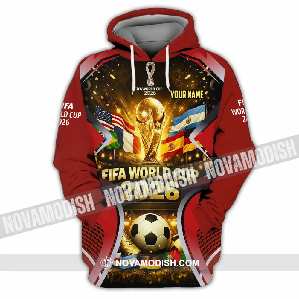 Unisex Shirt - Custom World Cup 2026 3D Shirt Hoodie / S T-shirt