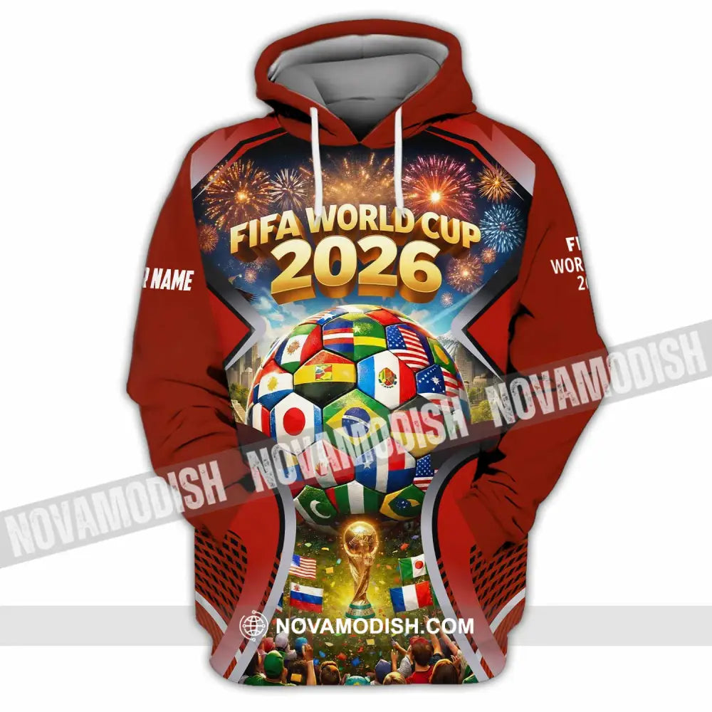 Unisex Shirt - Custom World Cup 2026 3D Shirt Hoodie / S T-shirt