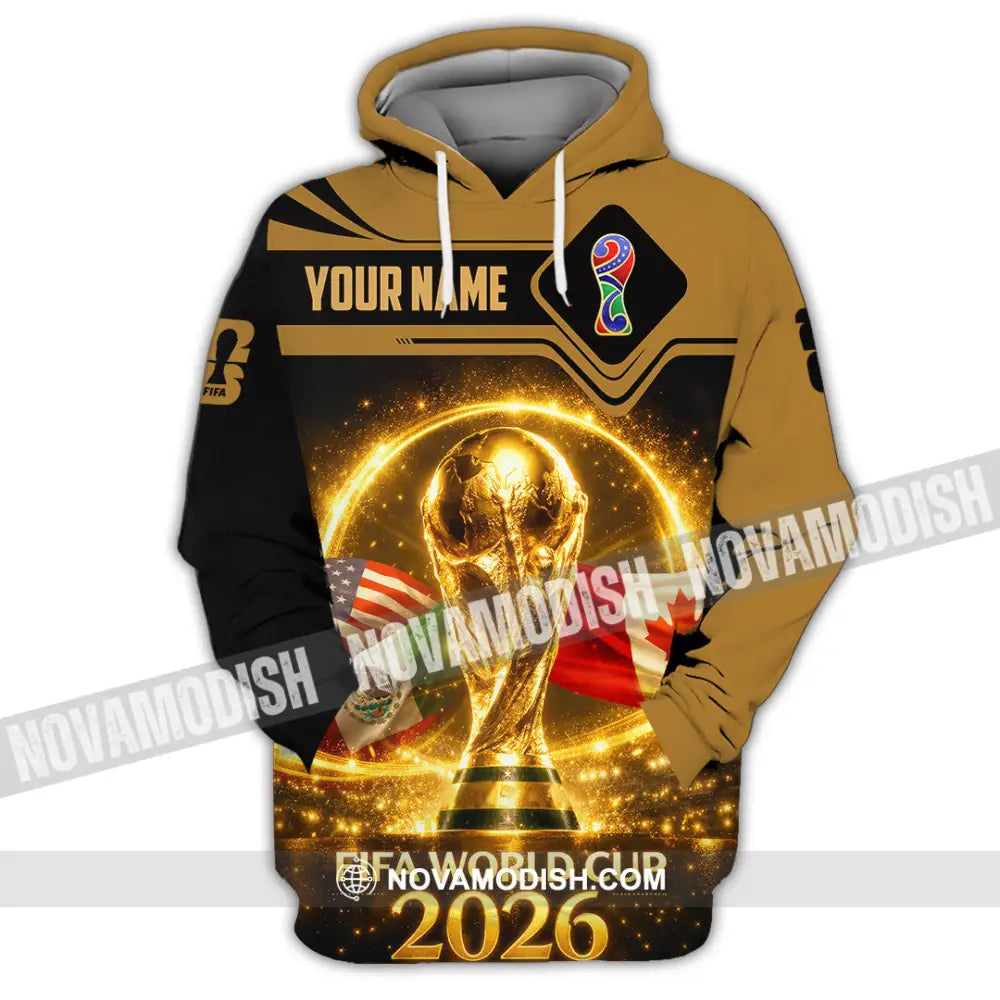 Unisex Shirt - Custom World Cup 2026 3D Shirt - Hoodie / S - T-shirt