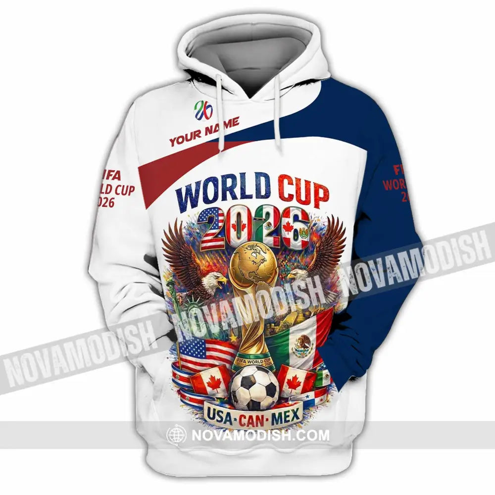 Unisex Shirt - Custom World Cup 2026 3D Shirt - Hoodie / S - T-shirt