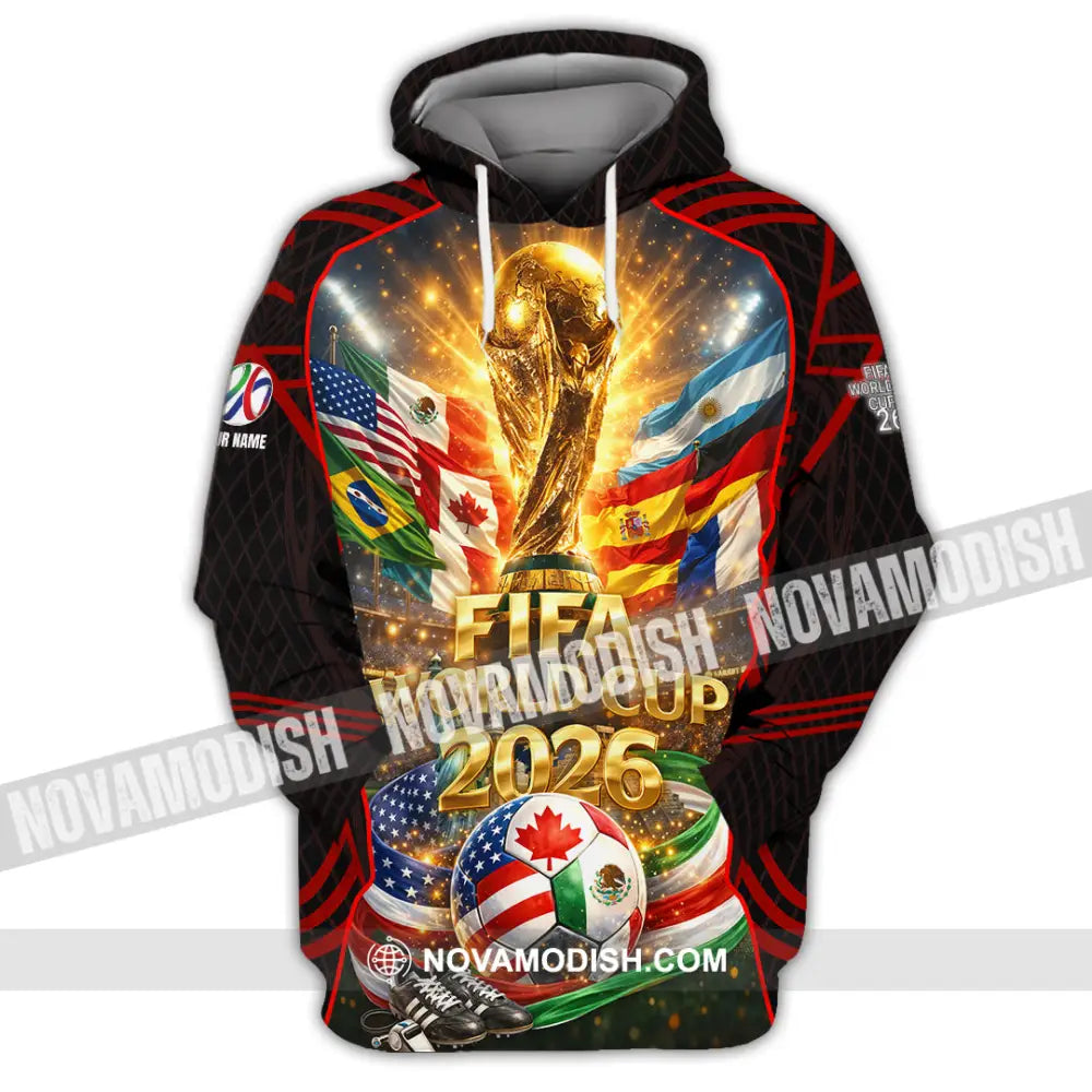 Unisex Shirt - Custom World Cup 2026 3D Shirt Hoodie / S T-shirt