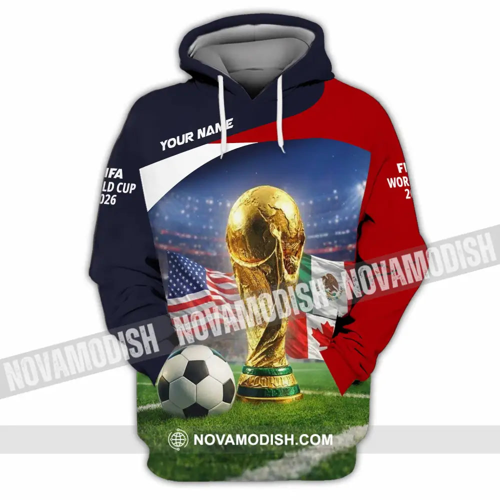 Unisex Shirt - Custom World Cup 2026 3D Shirt Hoodie / S T-shirt