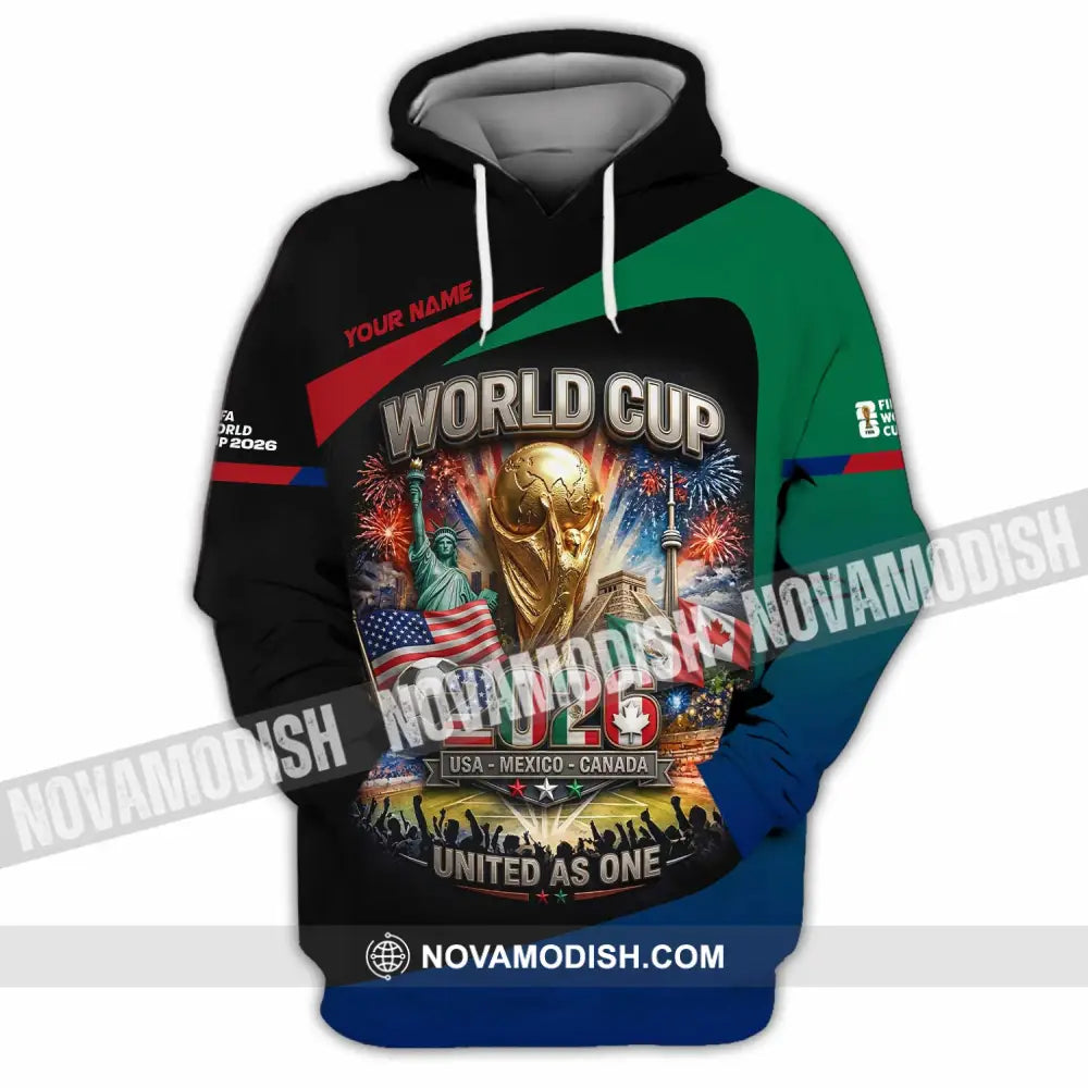 Unisex Shirt - Custom World Cup 2026 3D Shirt Hoodie / S T-shirt