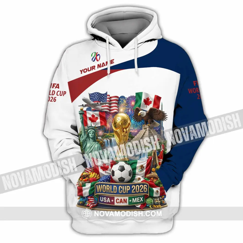 Unisex Shirt - Custom World Cup 2026 3D Shirt - Hoodie / S - T-shirt