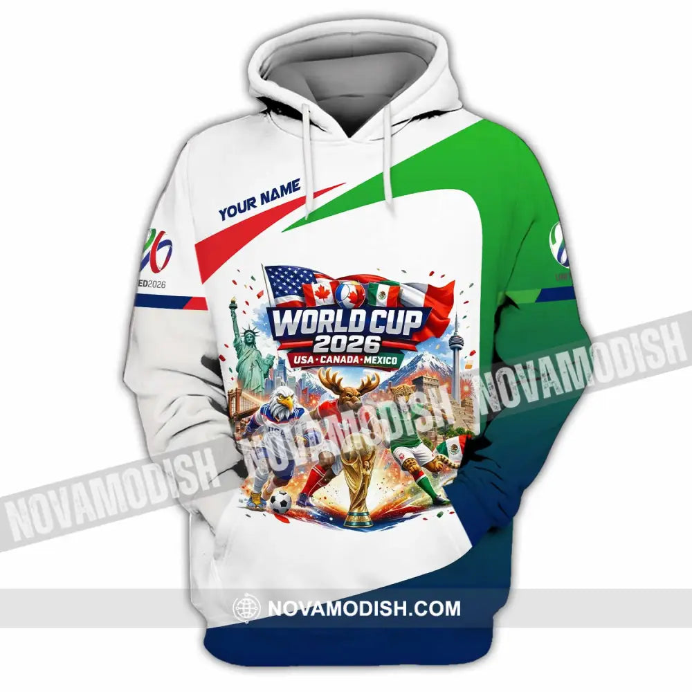 Unisex Shirt - Custom World Cup 2026 3D Shirt Hoodie / S T-shirt