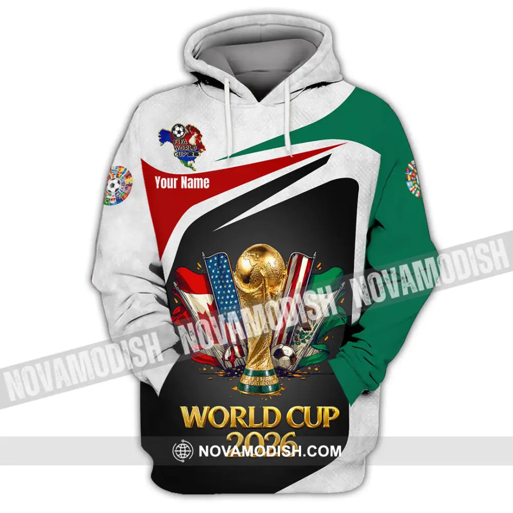 Unisex Shirt - Custom World Cup 2026 3D Shirt - Hoodie / S - T-shirt