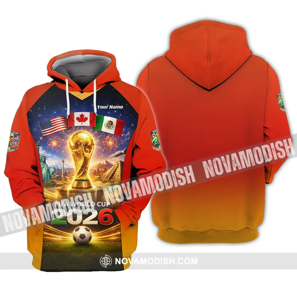 Unisex Shirt - Custom World Cup 2026 3D Shirt Hoodie / S T-shirt