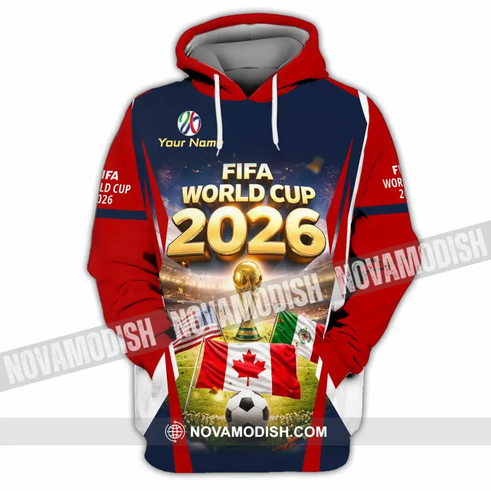 Unisex Shirt - Custom World Cup 2026 3D Shirt Hoodie / S T-shirt