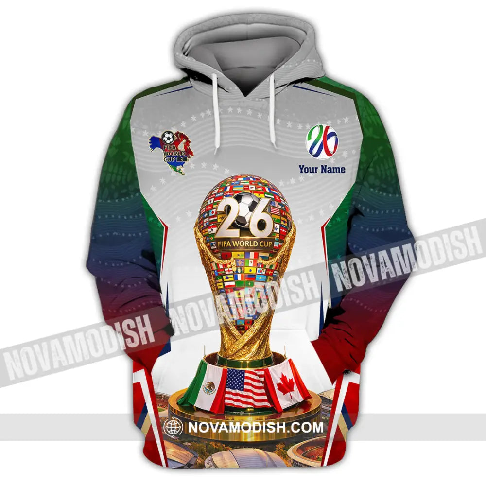 Unisex Shirt - Custom World Cup 2026 3D Shirt - Hoodie / S - T-shirt