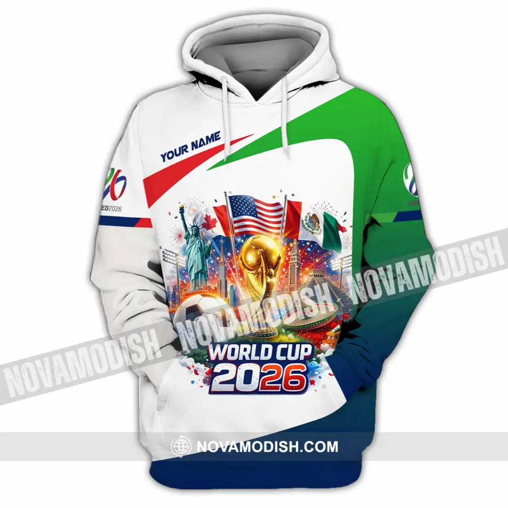 Unisex Shirt - Custom World Cup 2026 3D Shirt Hoodie / S T-shirt