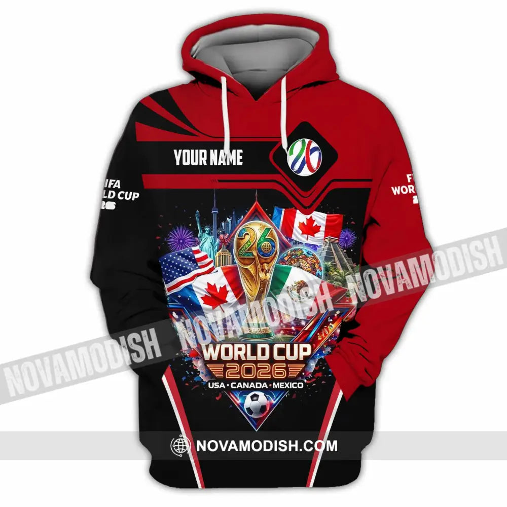 Unisex Shirt - Custom World Cup 2026 3D Shirt Hoodie / S T-shirt