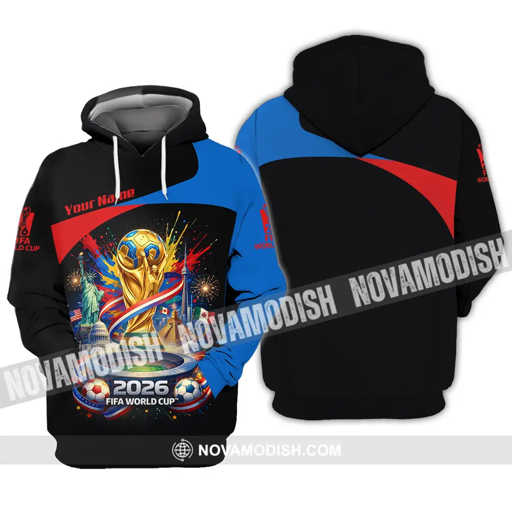 Unisex Shirt - Custom World Cup 2026 3D Shirt - Hoodie / S - T-shirt
