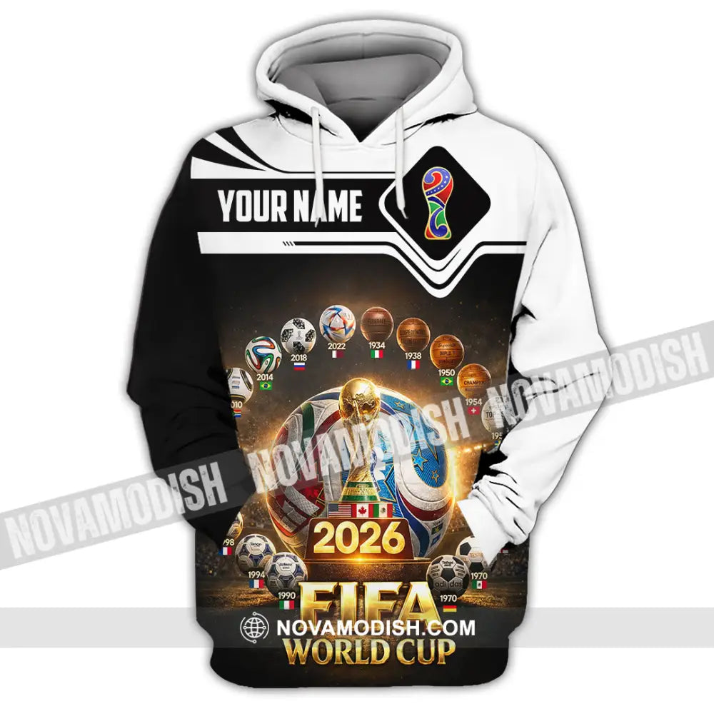 Unisex Shirt - Custom World Cup 2026 3D Shirt - Hoodie / S - T-shirt