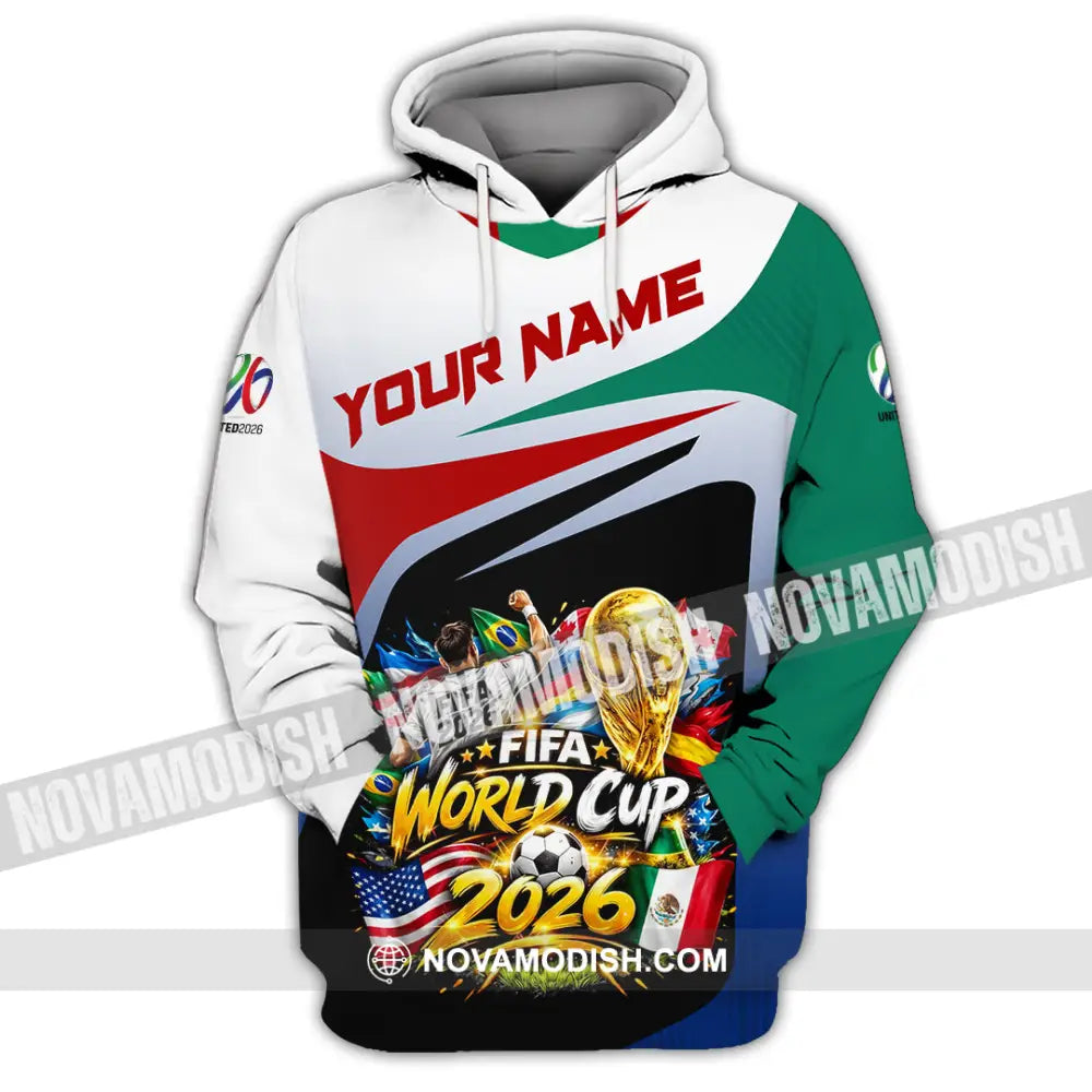 Unisex Shirt - Custom World Cup 2026 3D Shirt - Hoodie / S - T-shirt