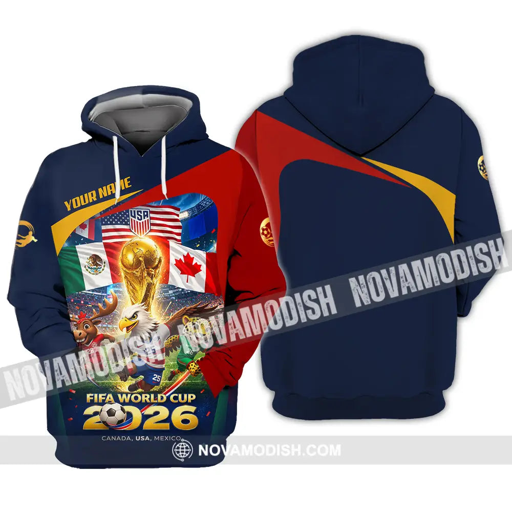 Unisex Shirt - Custom World Cup 2026 3D Shirt Hoodie / S T-shirt