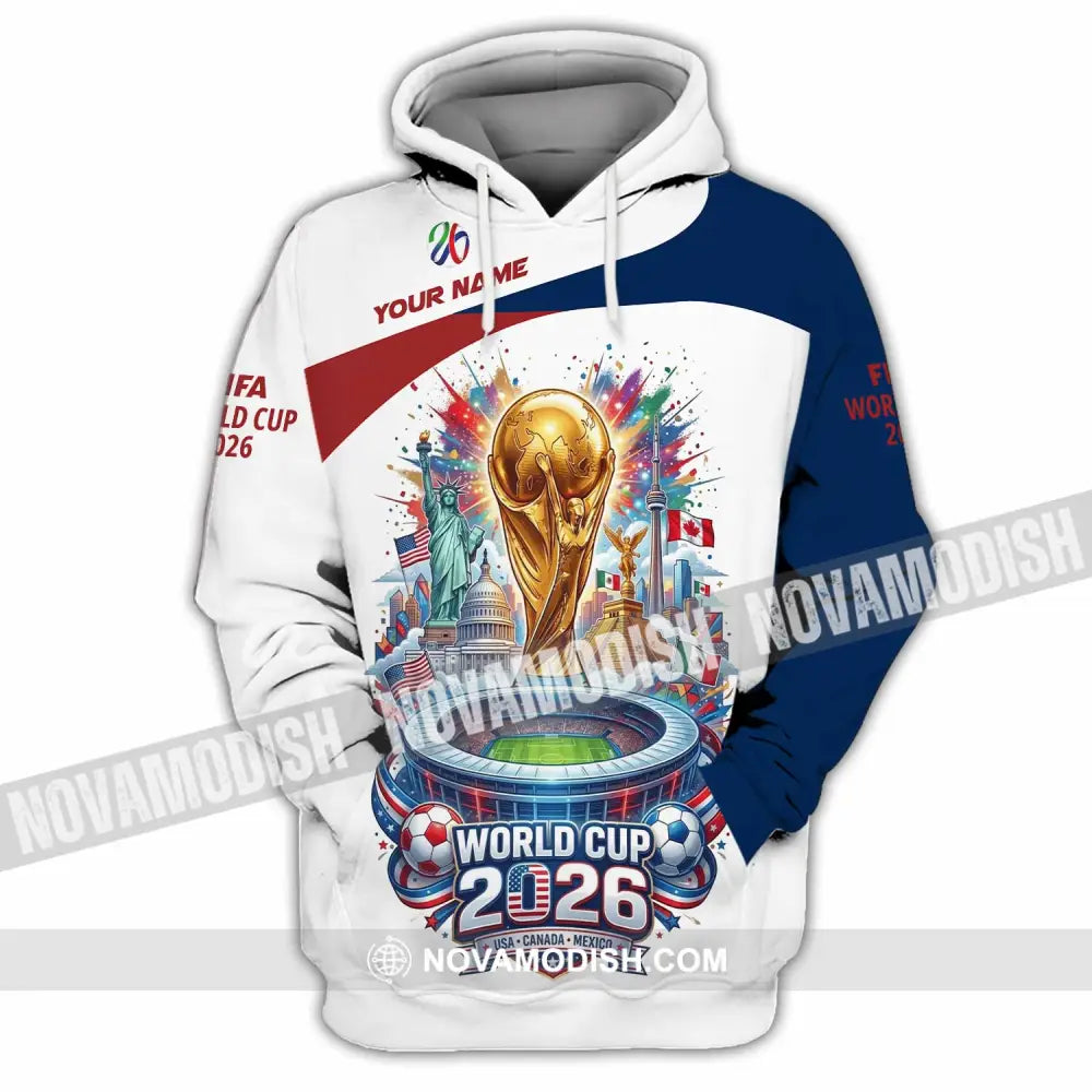 Unisex Shirt - Custom World Cup 2026 3D Shirt - Hoodie / S - T-shirt