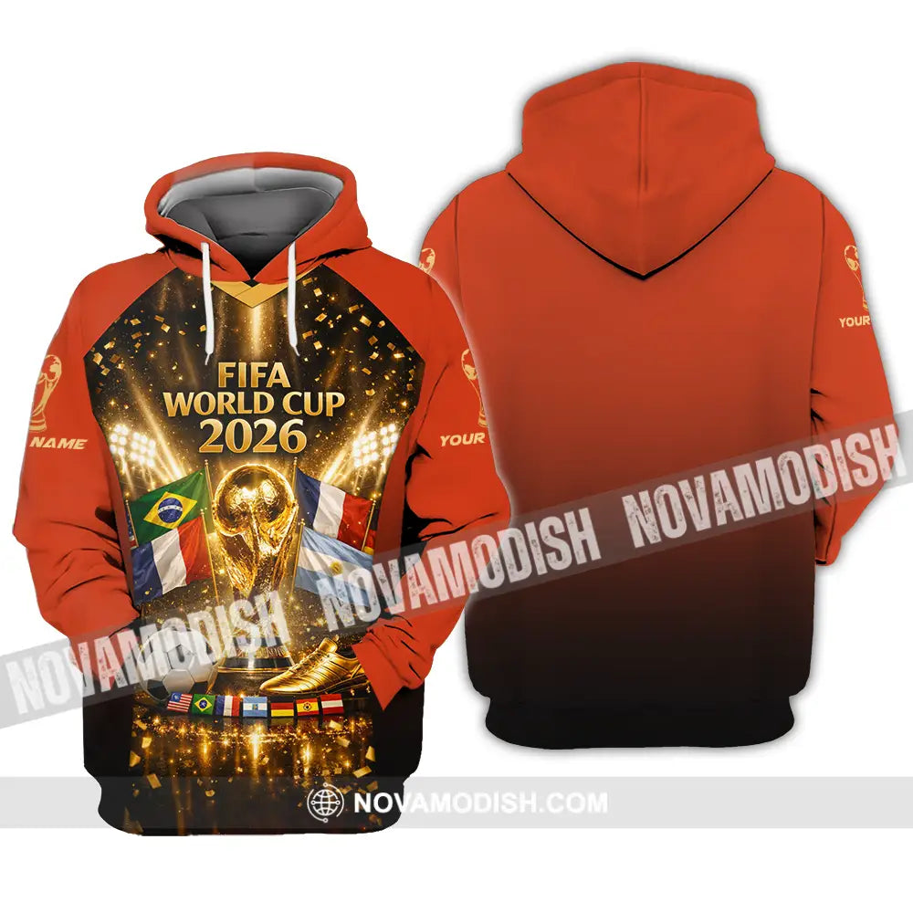 Unisex Shirt - Custom World Cup 2026 3D Shirt Hoodie / S T-shirt