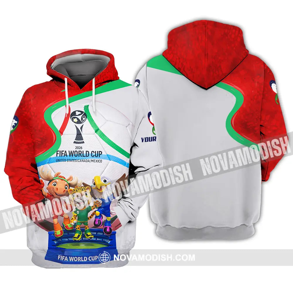 Unisex Shirt - Custom World Cup 2026 3D Shirt Hoodie / S T-shirt