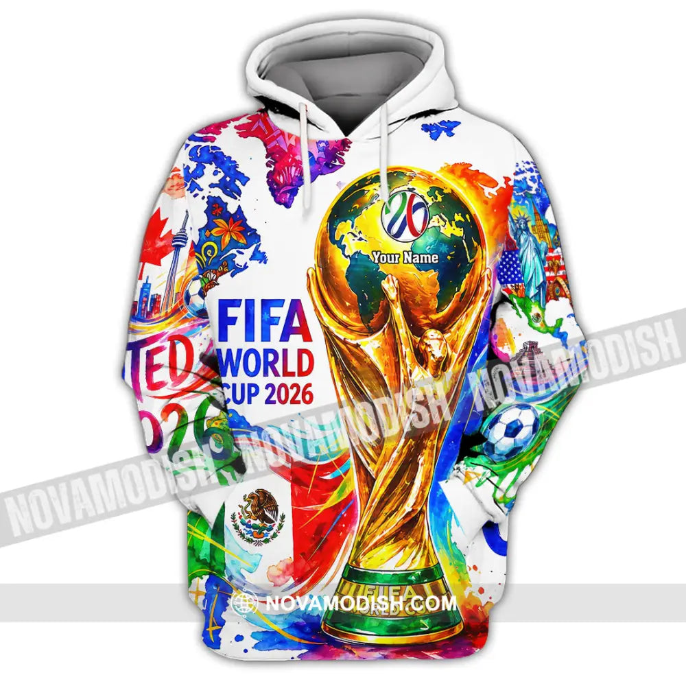 Unisex Shirt - Custom World Cup 2026 3D Shirt - Hoodie / S - T-shirt