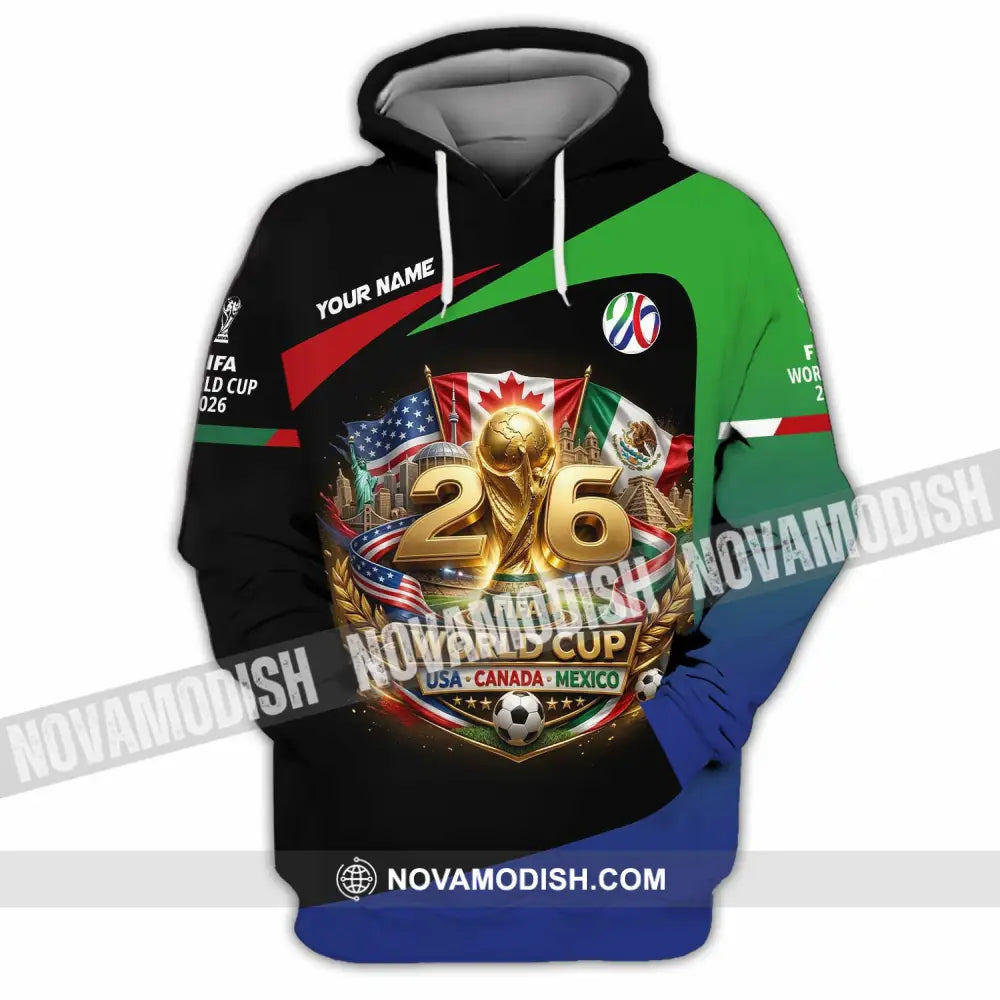 Unisex Shirt - Custom World Cup 2026 3D Shirt Hoodie / S T-shirt