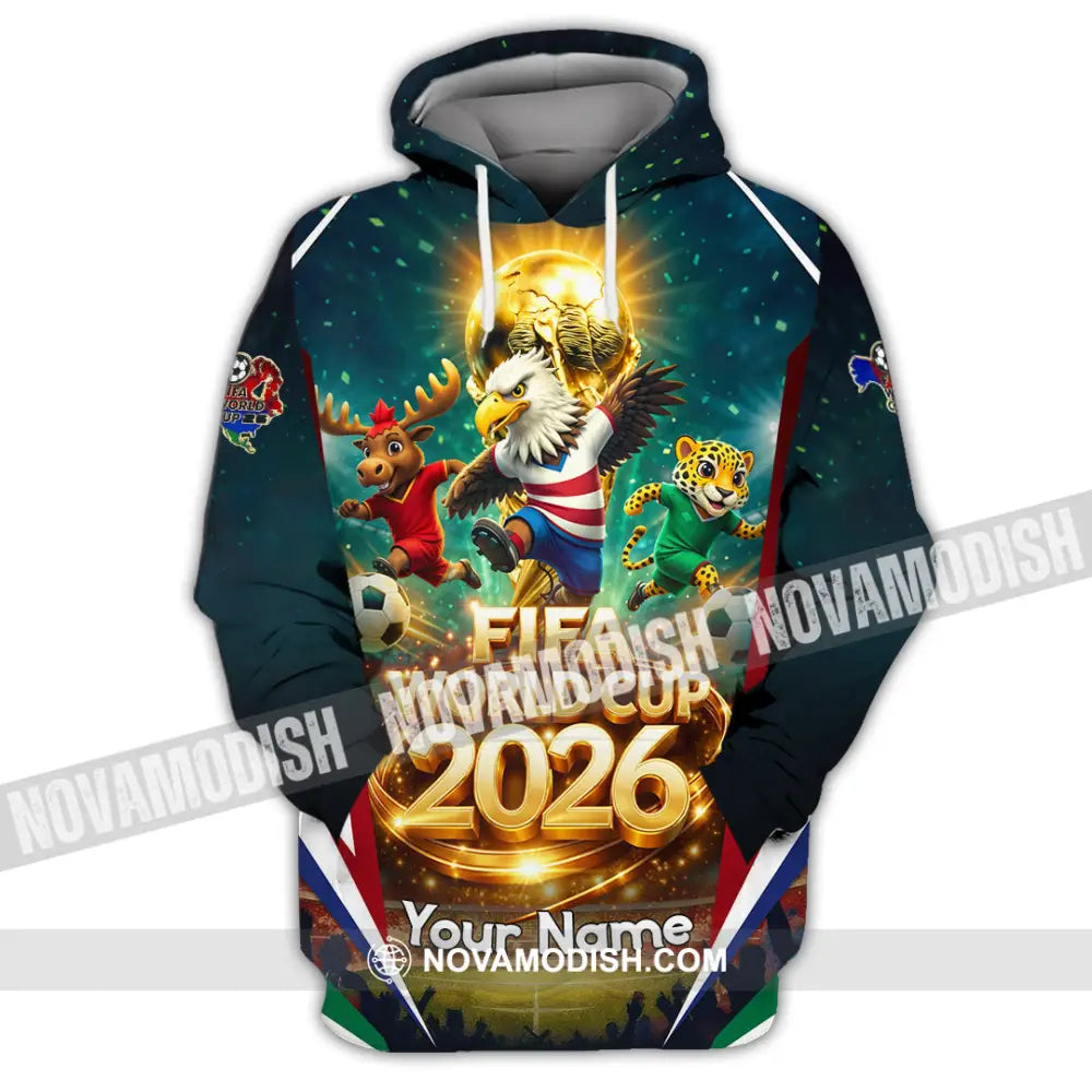 Unisex Shirt - Custom World Cup 2026 3D Shirt Hoodie / S T-shirt