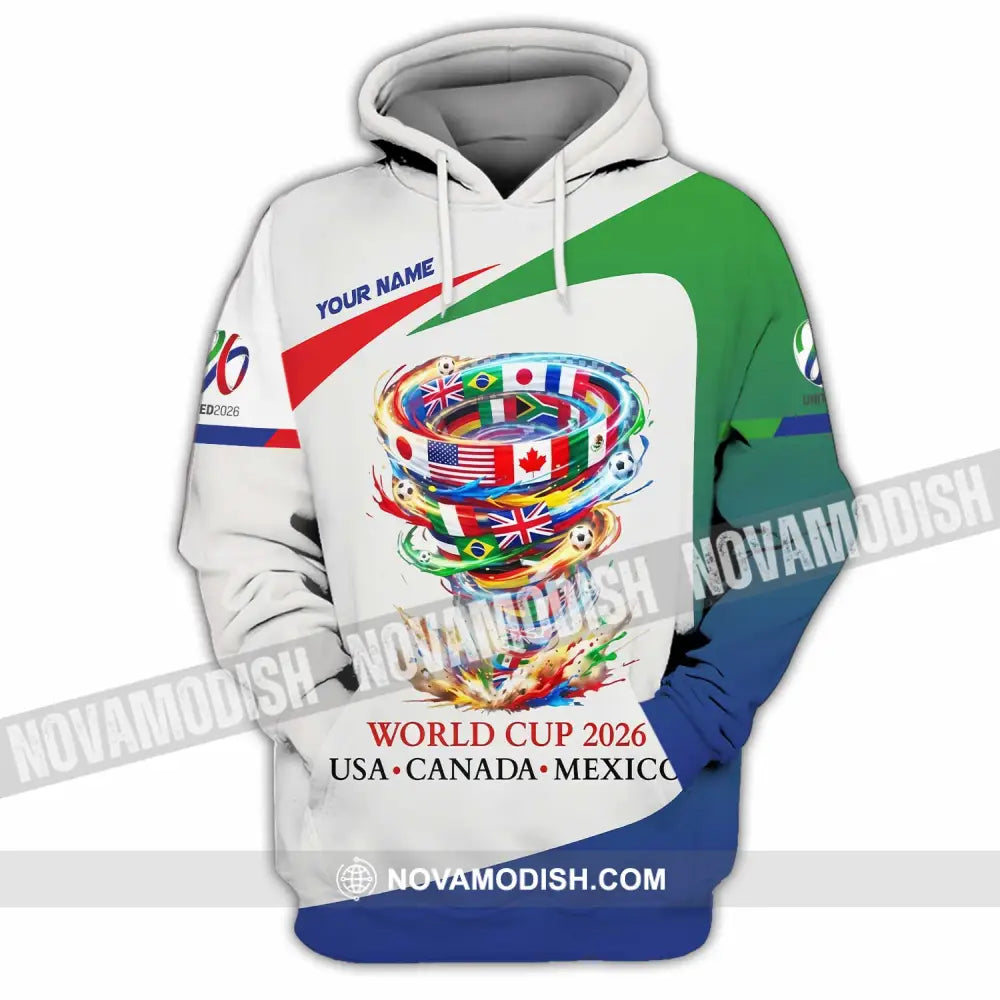 Unisex Shirt - Custom World Cup 2026 3D Shirt Hoodie / S T-shirt