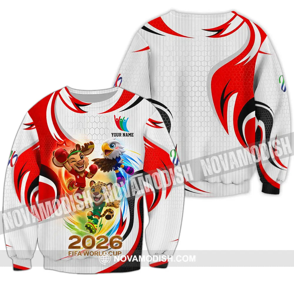 Unisex Shirt - Custom World Cup 2026 3D Shirt Long Sleeve / S T-shirt