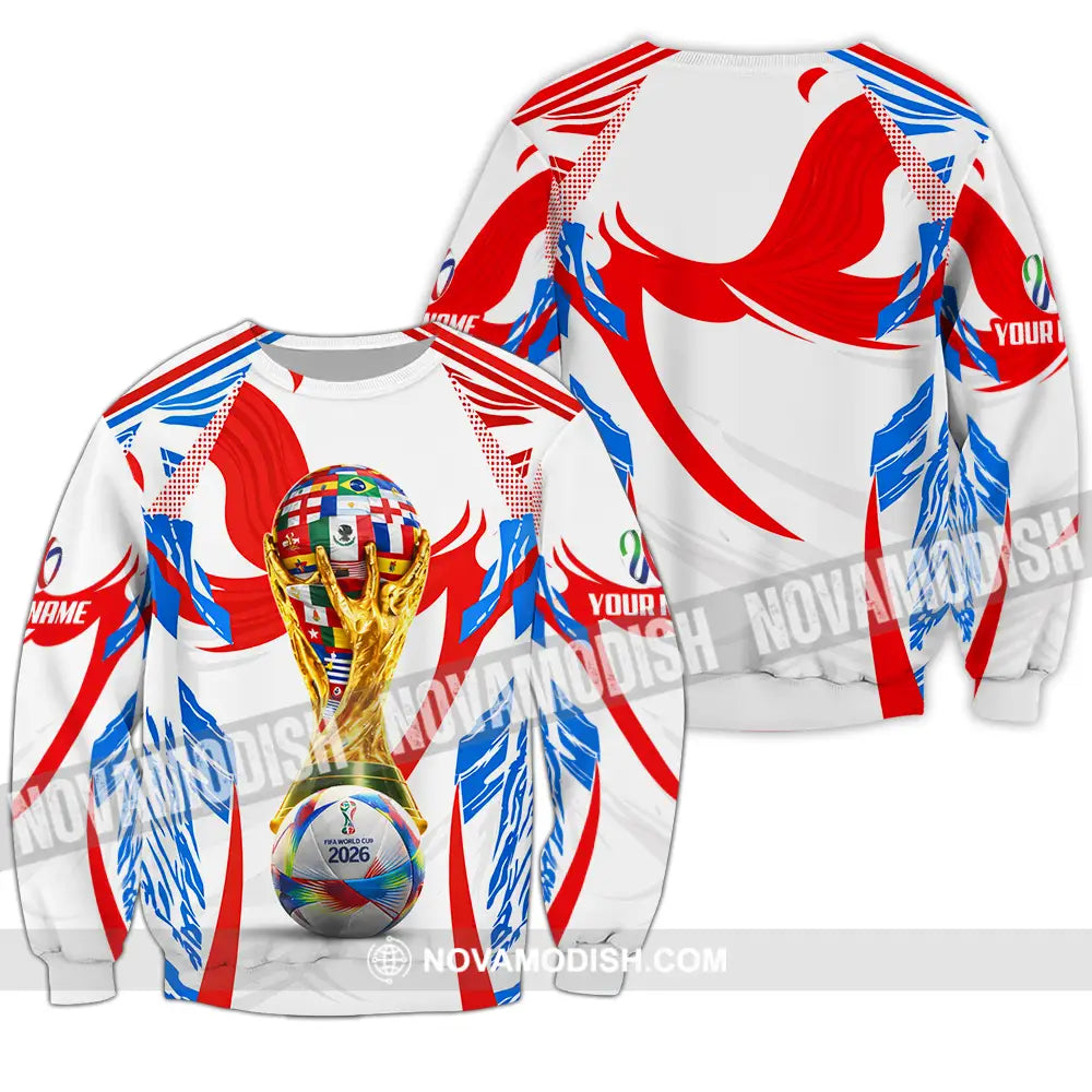 Unisex Shirt - Custom World Cup 2026 3D Shirt Long Sleeve / S T-shirt