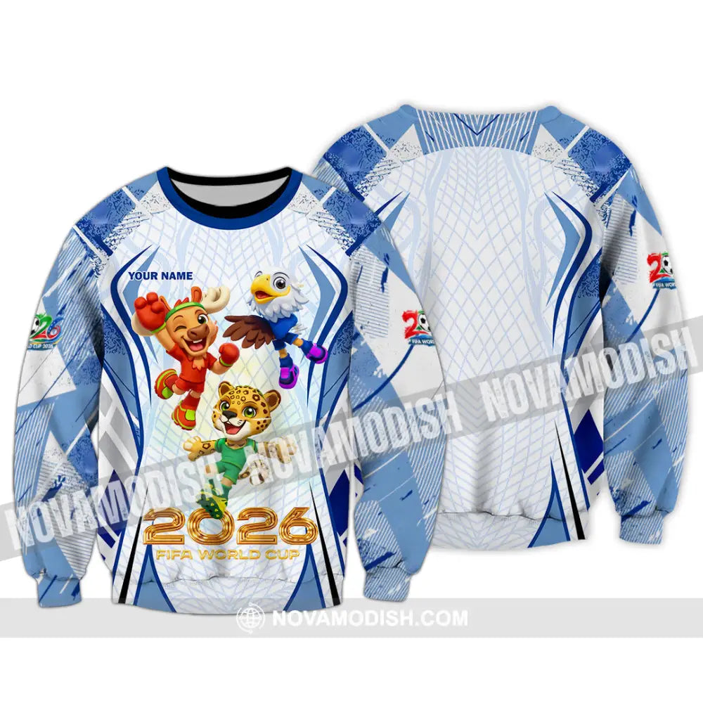 Unisex Shirt - Custom World Cup 2026 3D Shirt Long Sleeve / S T-shirt