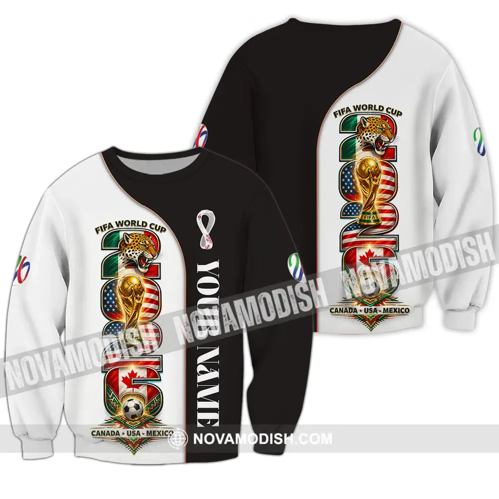 Unisex Shirt - Custom World Cup 2026 3D Shirt Long Sleeve / S T-shirt