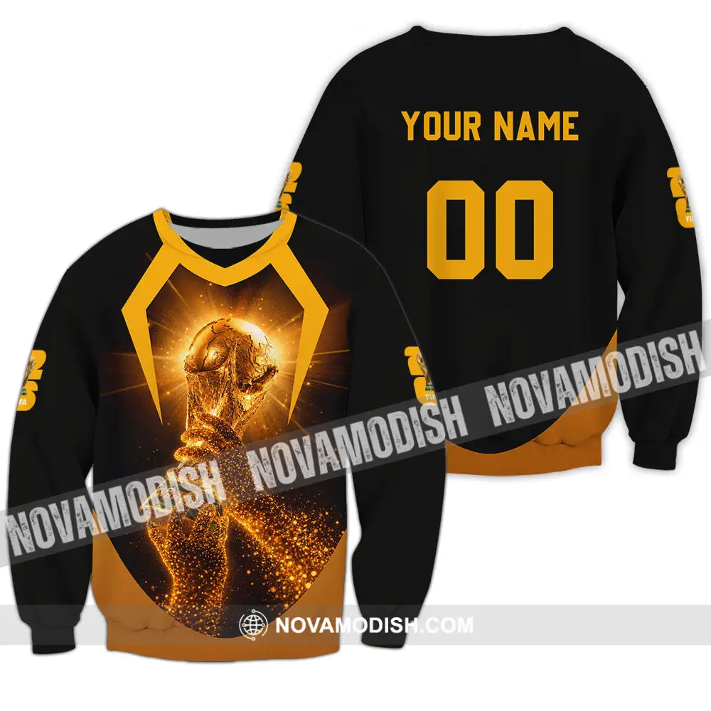 Unisex Shirt - Custom World Cup 2026 3D Shirt Long Sleeve / S T-shirt
