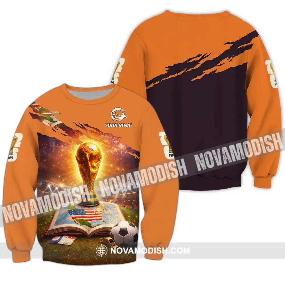 Unisex Shirt - Custom World Cup 2026 3D Shirt Long Sleeve / S T-shirt