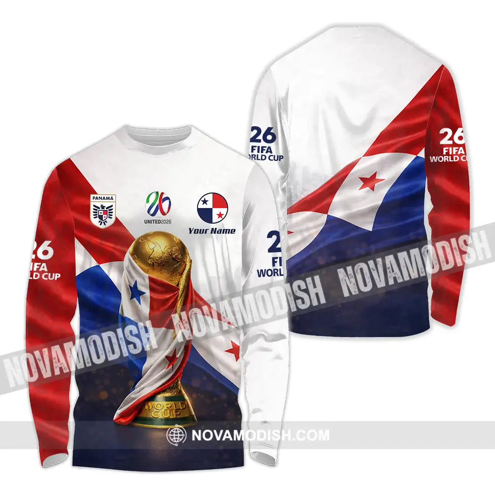 Unisex Shirt - Custom World Cup 2026 3D Shirt - Long Sleeve Shirt / S - T-shirt