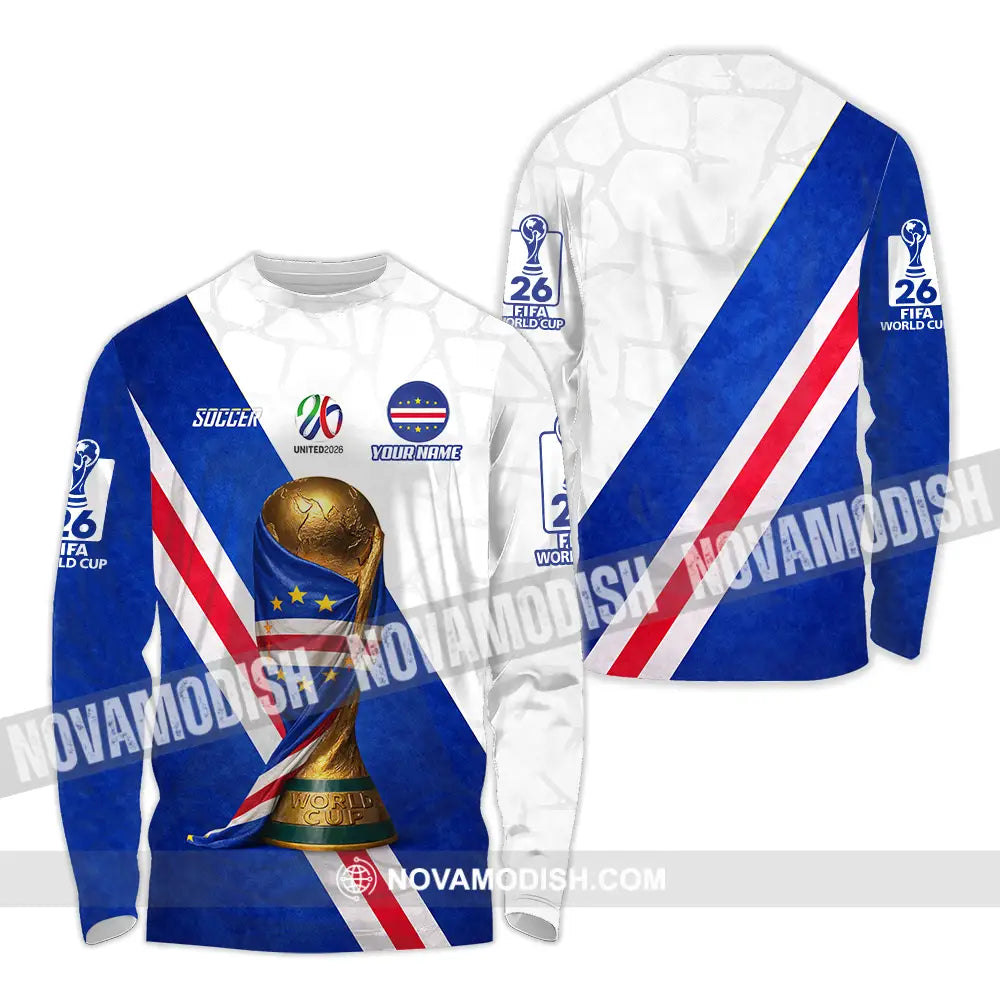Unisex Shirt - Custom World Cup 2026 3D Shirt Long Sleeve Shirt / S T-shirt