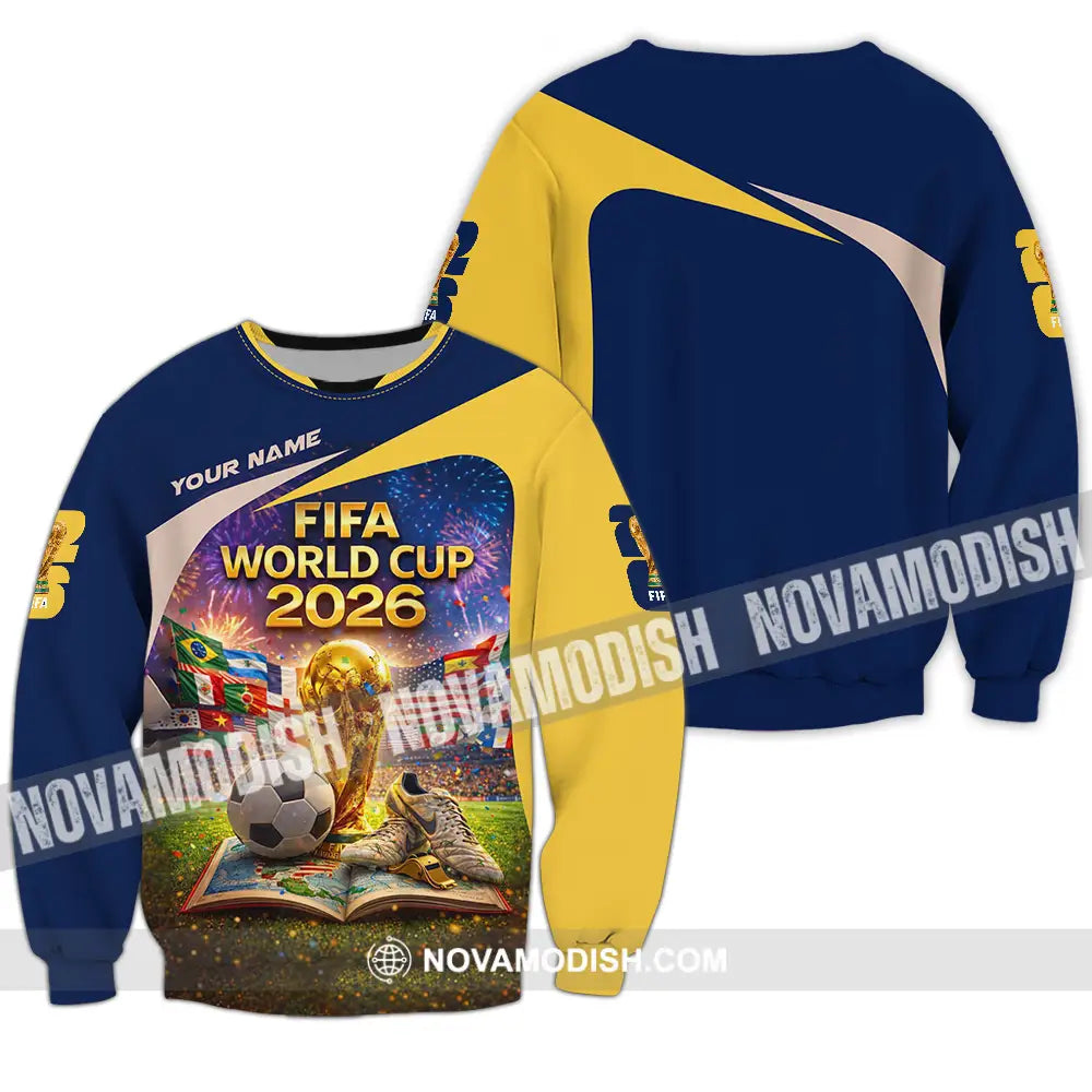 Unisex Shirt - Custom World Cup 2026 3D Shirt Long Sleeve / S T-shirt