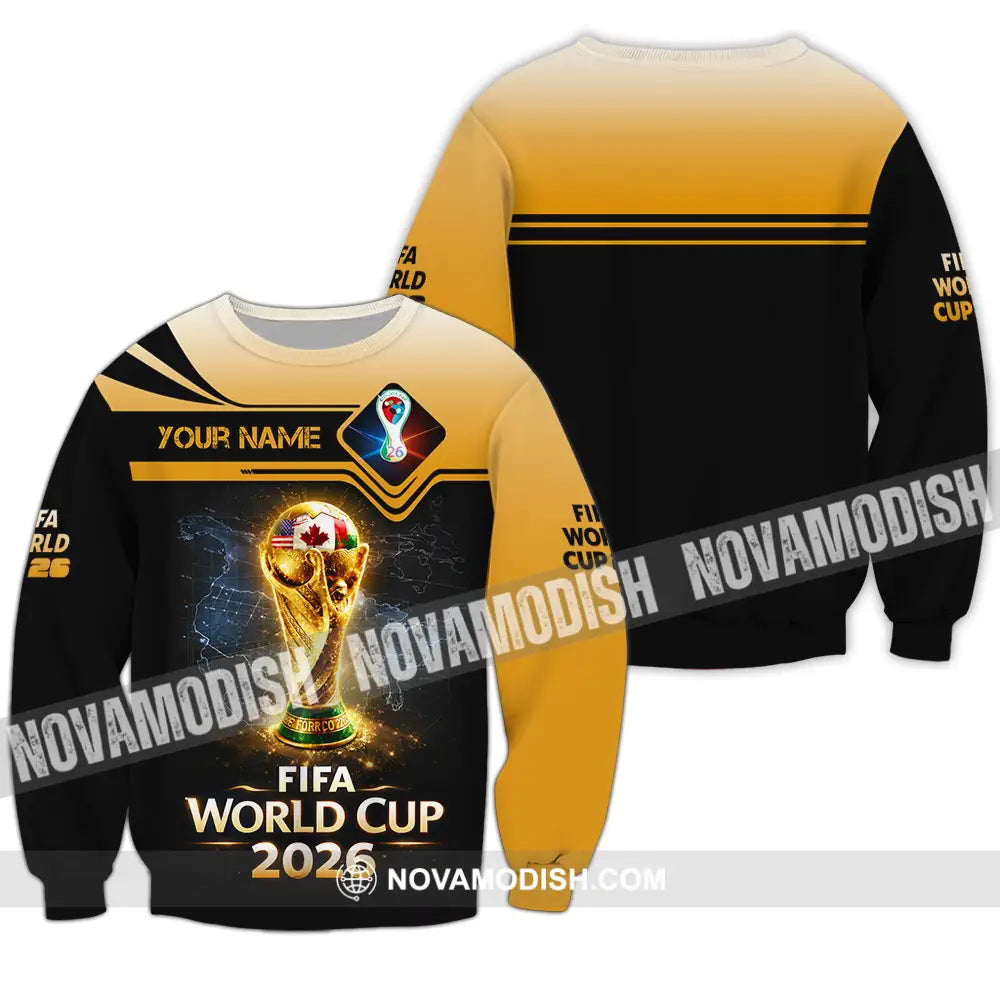 Unisex Shirt - Custom World Cup 2026 3D Shirt - Long Sleeve / S - T-shirt