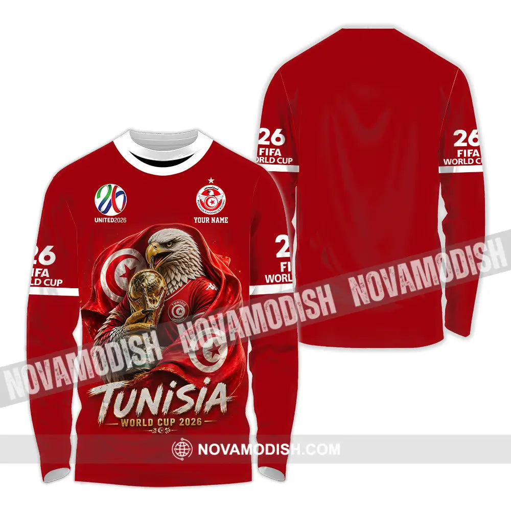 Unisex Shirt - Custom World Cup 2026 3D Shirt - Long Sleeve Shirt / S - T-shirt